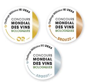 Medals at Challenge Millésime Bio 2024 Biodynamic Wine