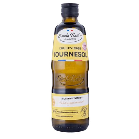 HUILE VIERGE DE TOURNESOL 50CL EMILE NOEL Acheter Sur EtiketBio Eu