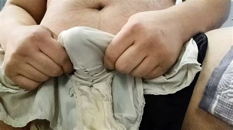 John Guest Jacking Off On To Used Panties Close Up Video And Blowing Loads Gay Porn XHamster