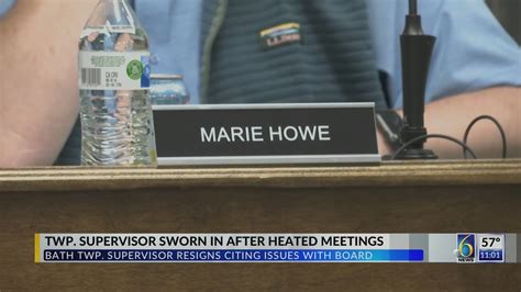 New Supervisor In Bath Township After Months Of Heated Meetings Youtube