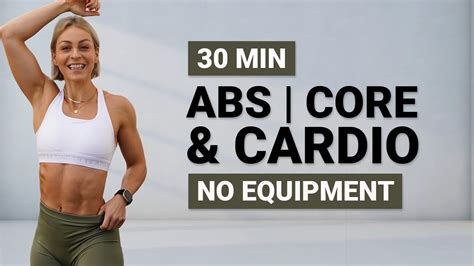 30 Min Abs And Cardio Workout Core Hiit Fun Workout No