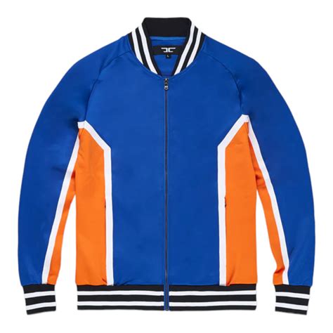 Jordan Craig Track Trivarti Jacket Blueorange Jbrooks Menswear