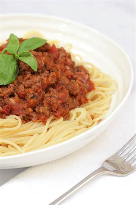 Bolognese Recipe With Hidden Vegetables