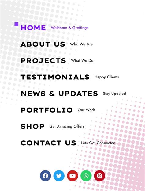 hover menu style  super floating  side menu