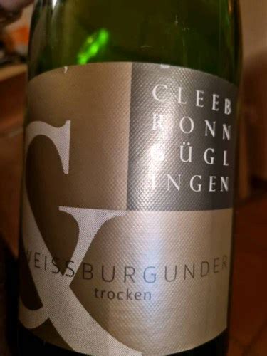 Cleebronn G Glingen Weissburgunder Trocken Vivino Us