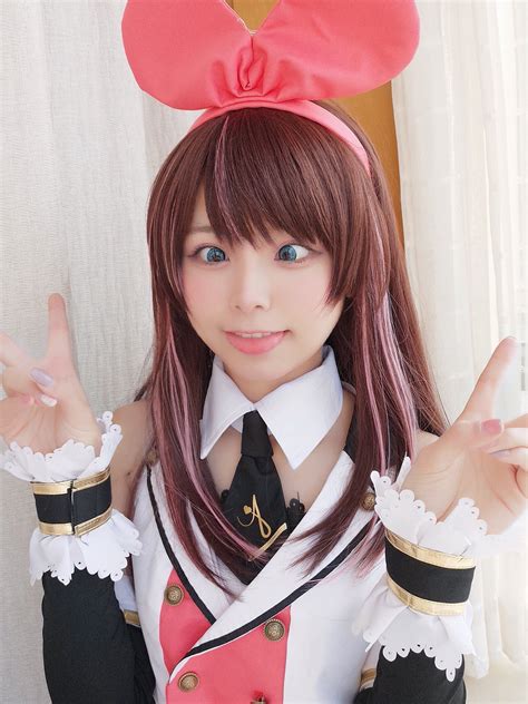 画像 : Kizuna AI 🎀アイちゃんのコス2回目でした(⁎⁍̴̛ᴗ⁍̴̛⁎) https://t.co/v5yvaNnZCJ… : コスタレスト