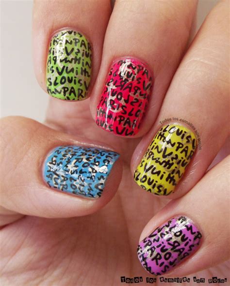 Pink Louis Vuitton Stickers For Nails Iucn Water