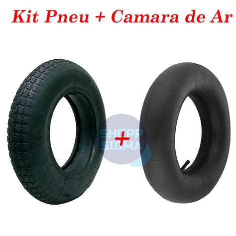 Kit Pneu Camara De Ar X Para Carrinho De M O Carriola Uriah