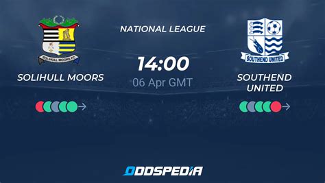 Solihull Moors Vs Southend United Predictions Odds Live Scores And Stats