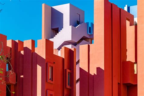 FOTOS Muralla Roja Jardín del Turia y otras obras de Ricardo Bofill