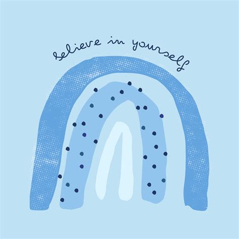 Believe in yourself - beautiful vector illustration. 683138 Vector Art ...