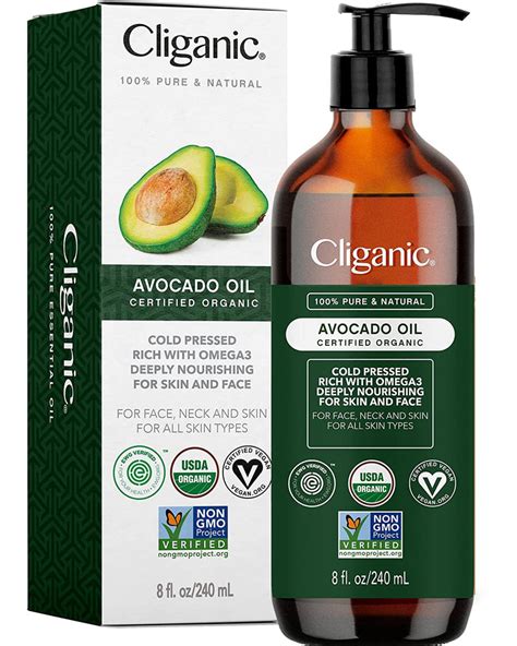 Organic Avocado Oil Cliganic