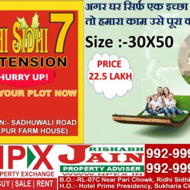 Corner House For Sale In Ridhi Sidhi Rd Npex Nearby Property Exchange