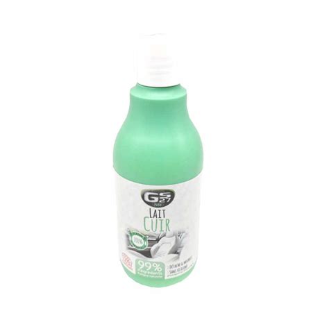 GS27 Pure Lait Cuir Écocert 500ml Nettoyant pour Cuir Écologique