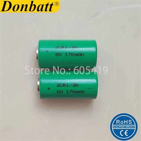 Pcs Lot Super Quality Wholesale V Cr N Mah Lithium Battery