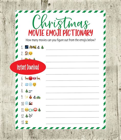 Christmas movie emoji game christmas movie emoji pictionary emoji ...