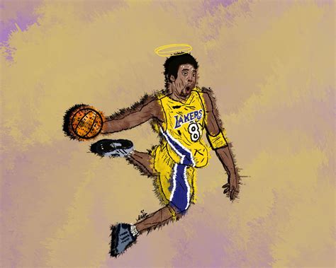 Kobe tribute - by me (fan art) : r/KobeBryant24