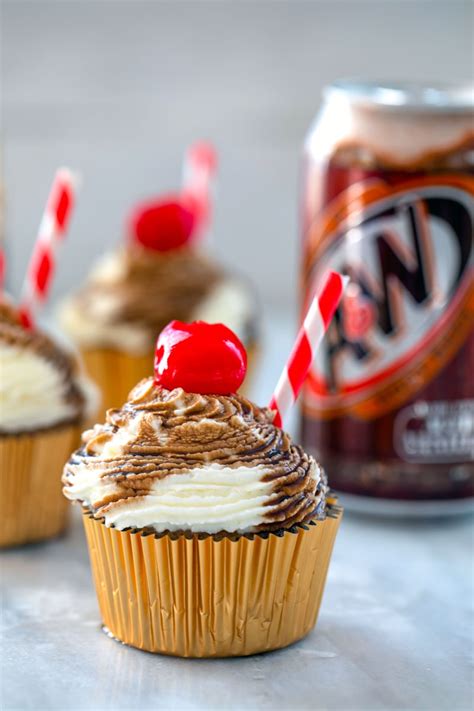 Root Beer Float Cupcakes Recipe We Are Not Martha