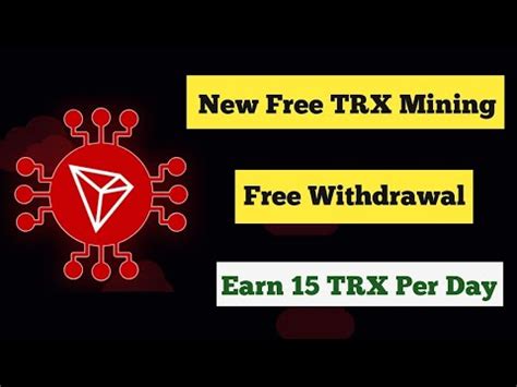 New Trx Mining Website Trx Mining Site Tron Mining Trx