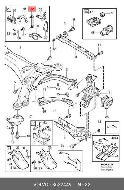 Exploring The Detailed Parts Diagram Of The 2005 Volvo Xc90