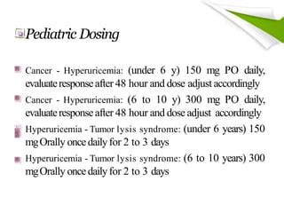 Allopurinol | PPT