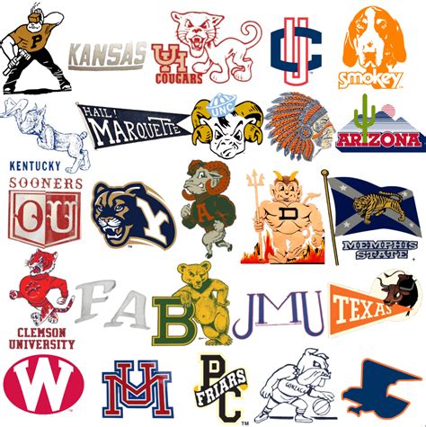 AP Top 25 represented by throwback logos- Week 9 : r/CollegeBasketball