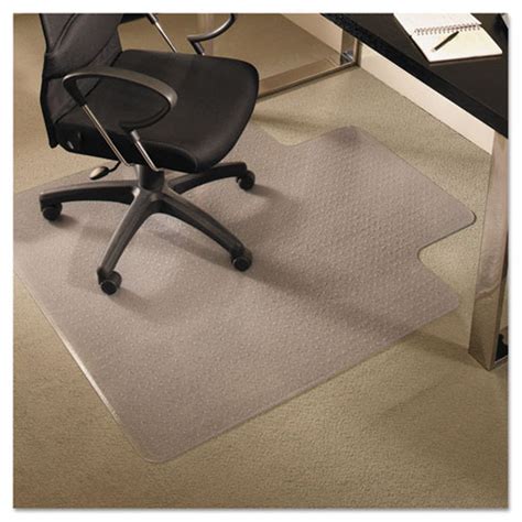 Everlife Chair Mat Medium Pile Carpet Clear | Ultimate Office