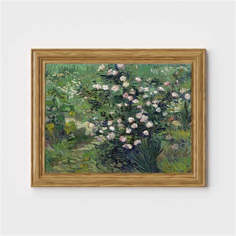 Roses by Vincent Van Gogh Poster Vincent Van Gogh Print - Etsy