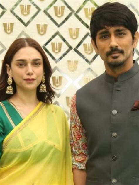 Siddharth And Rumoured Girlfriend Aditi Rao Hydari Danced To Tum Tum