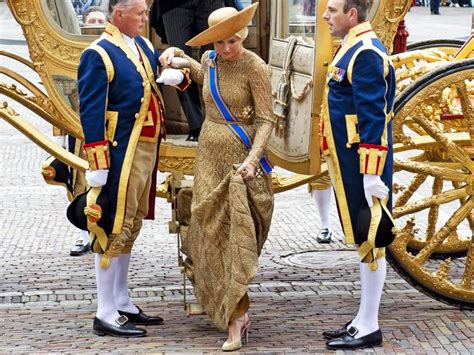 Máxima kiest goud voor eerste Prinsjesdag als koningin Dutch royalty