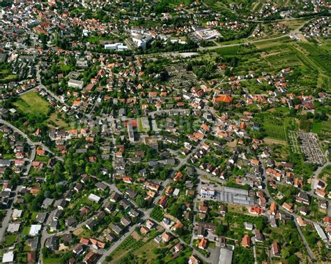 Bühl von oben Wohngebiet Mischbebauung der Mehr und