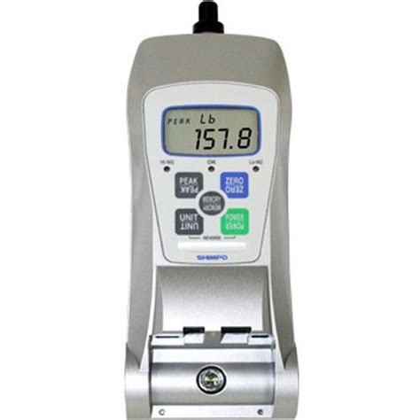 Shimpo FG 3008 Digital Force Gauge 110 Lb 500 N Capacity