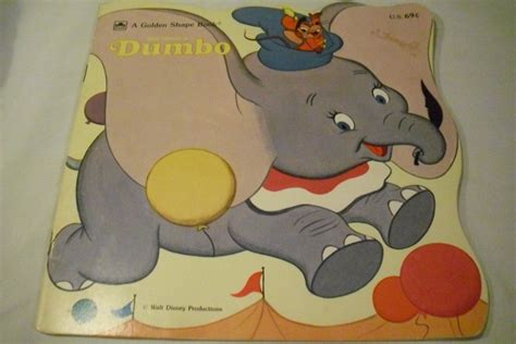 Walt Disneys Dumbo A Golden Super Shape Book By S Jun 1977 Disney Dumbo Disney Walt Disney