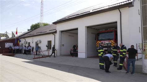 VIDEO UN NOU PUNCT DE LUCRU AL POMPIERILOR A FOST INAUGURAT LA