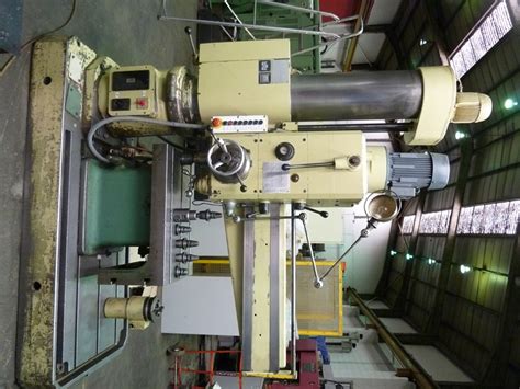 WMW Heckert Model BR40 2 X 1250 Radial Arm Drill