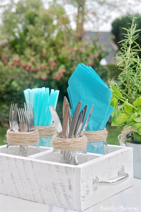 Make This Diy Mason Jar Utensil Caddy Mason Jar Diy Mason Jars