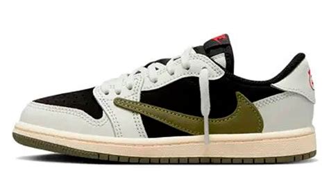 Travis Scott X Air Jordan 1 Low OG Olive Backseries