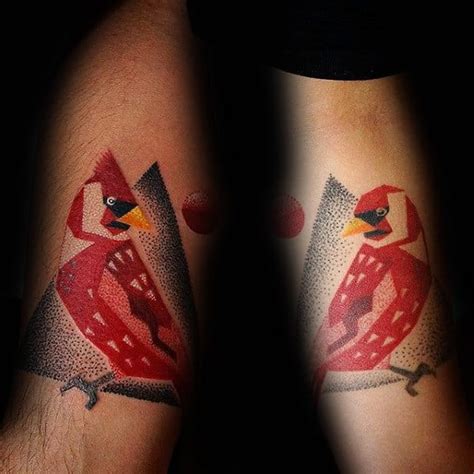 60 Cardinal Tattoo Designs For Men - Bird Ink Ideas