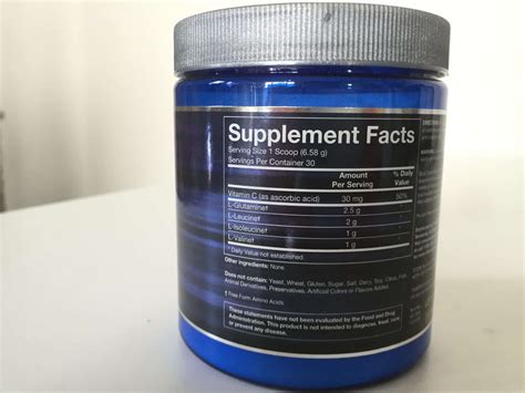 Bodytech Bcaa Glutamine Review Update