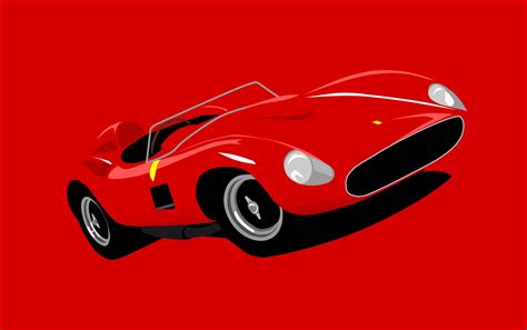 Ferrari Vector at Vectorified.com | Collection of Ferrari Vector free ...