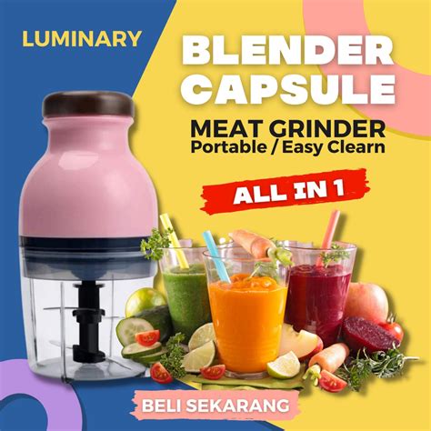 Jual Blender Kapsul Portable Cutter Quatre Blender Mini Penggiling