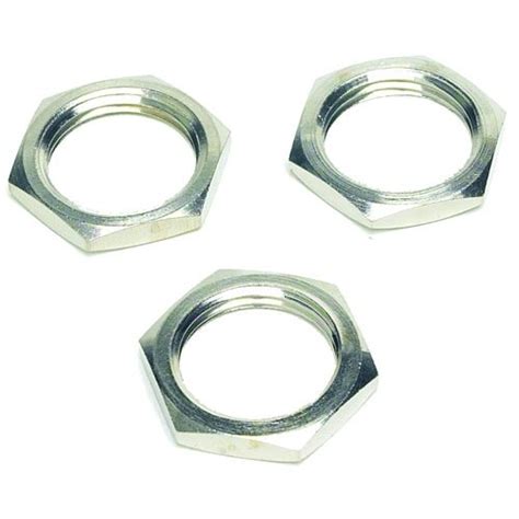 Metric Nickel Plated Brass Locknut Remora Electrical Limited