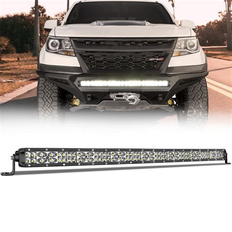 Slim Led Light Bar Inch Akd Part W Super Slim Offroad Driving