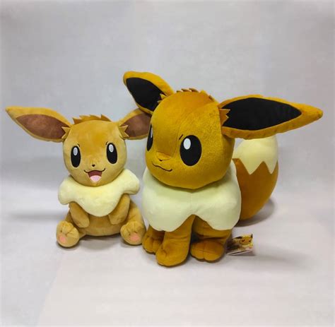 Yahooオークション ポケットモンスター イーブイ ぬいぐるみ 2個セ