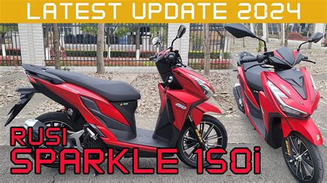 Rusi Sparkle 150i 2024 Scooter Latest Update Youtube