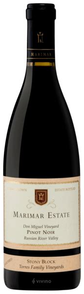 Marimar Estate Don Miguel Vineyard Stony Block Pinot Noir Vivino Us