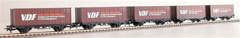 Märklin Containerwagen Set 5tlg VDF der DB Spur H0 Kaufen auf Ricardo