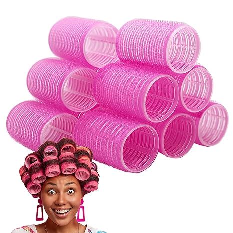 Amazon Hair Rollers Jumbo Self Grip Hair Roller Large Curlers