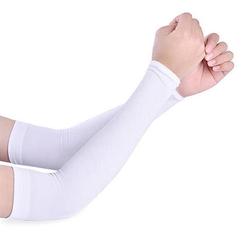 Buy 1 Pair Unisex Arm Sleeves Summer Sun Uv Protection Outdoor Driving Arm Cover At Affordable