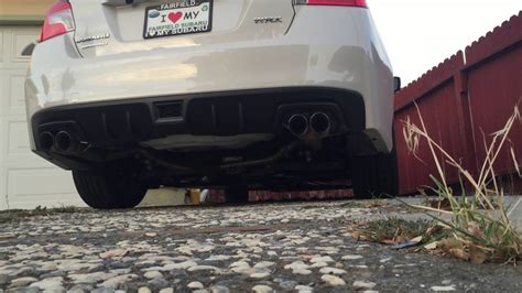 Subaru Wrx Nameless Muffler Delete Sound Youtube